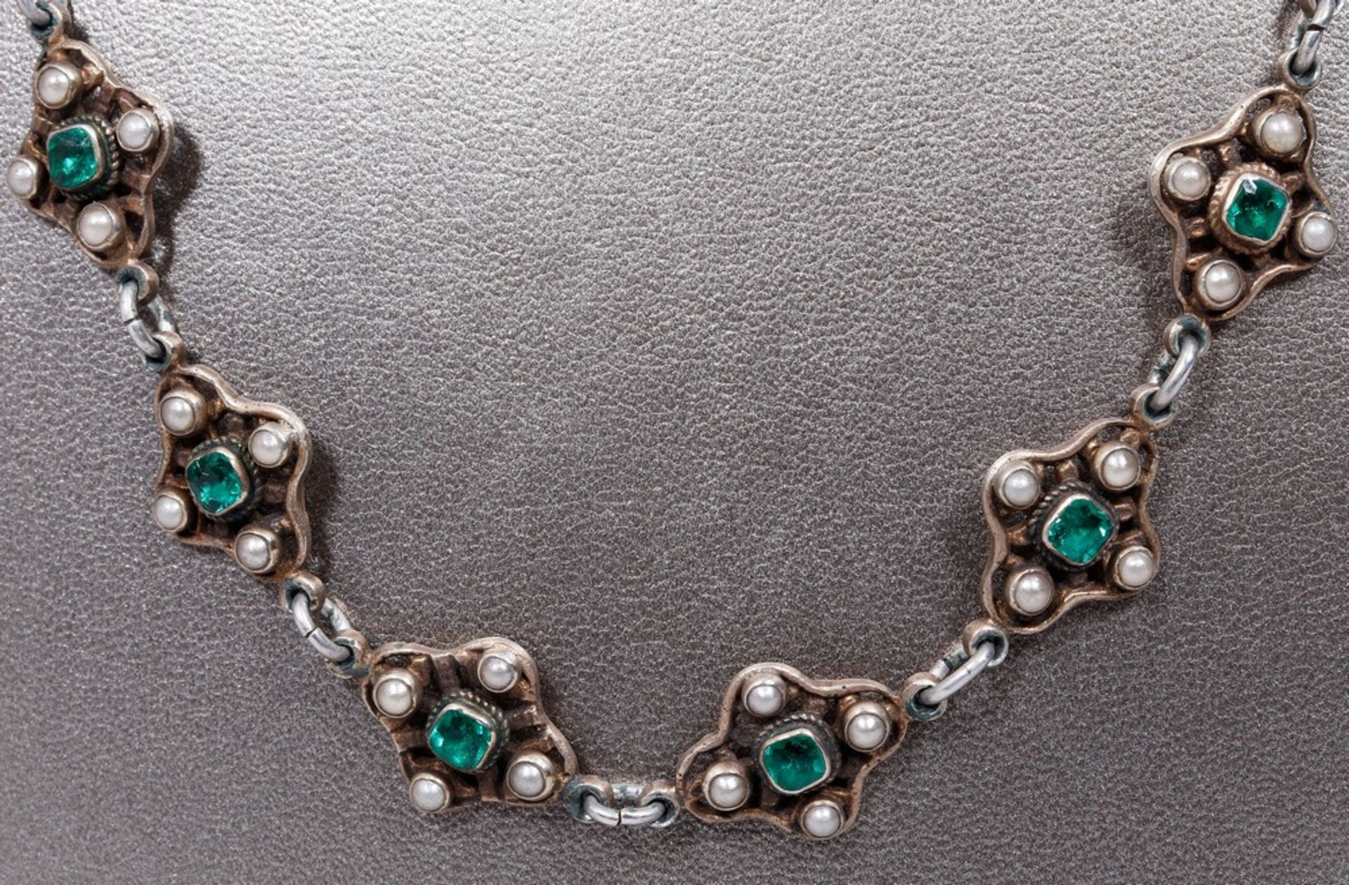 Art Deco necklace, 800 silver, Austria, around 1920/30 - Image 2 of 4
