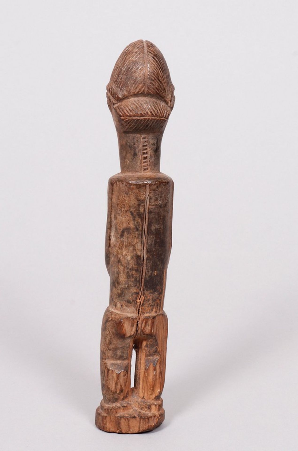 Weilbliche Baule-Figur, Elfenbeinküste, 1. H. 20.Jh.  - Bild 4 aus 4