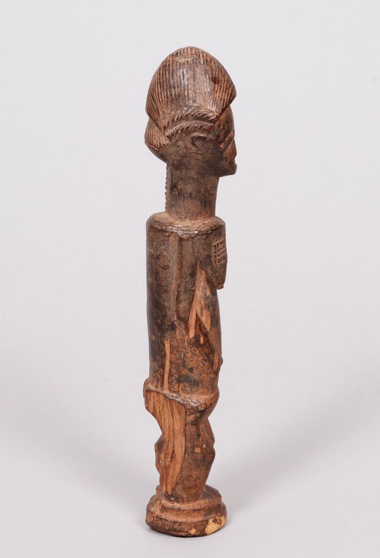 Weilbliche Baule-Figur, Elfenbeinküste, 1. H. 20.Jh.  - Bild 3 aus 4