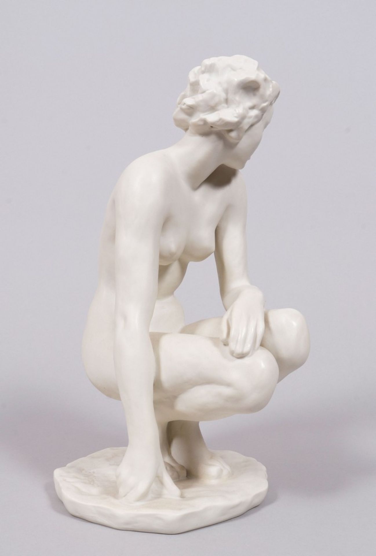 "Hockende", Entwurf Fritz Klimsch (1870, Frankfurt a.M. - 1960, Freiburg), Ausführung Rosenthal, 20 - Bild 4 aus 9