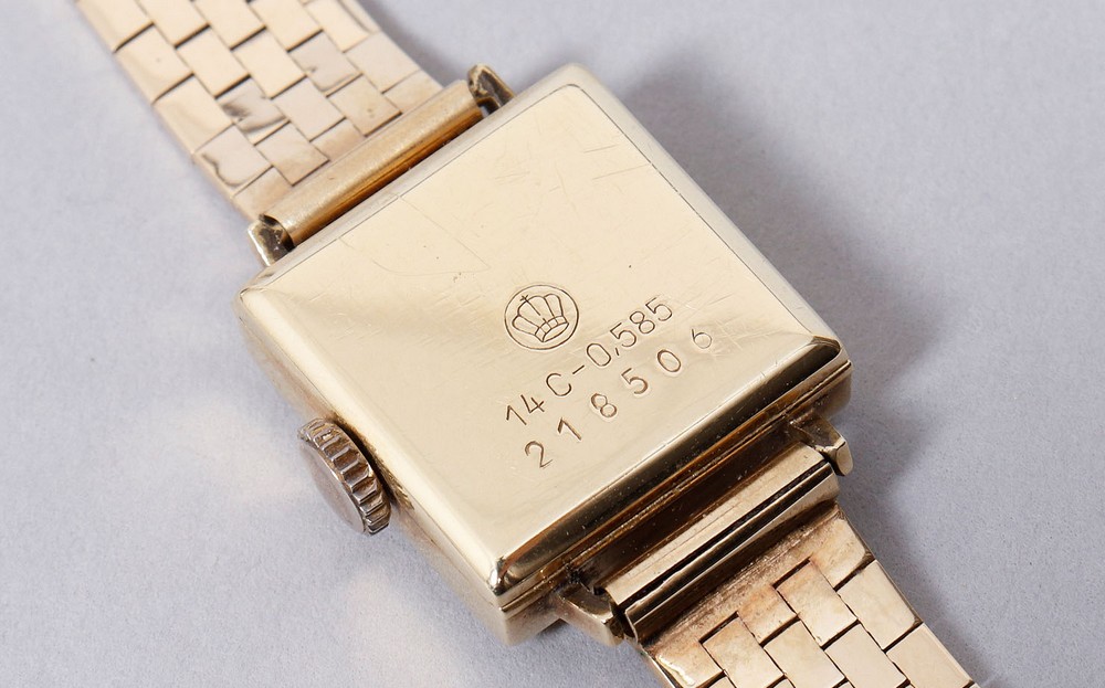 Ladies' wristwatch, 14K/585 gold, Cortébert - Image 4 of 5