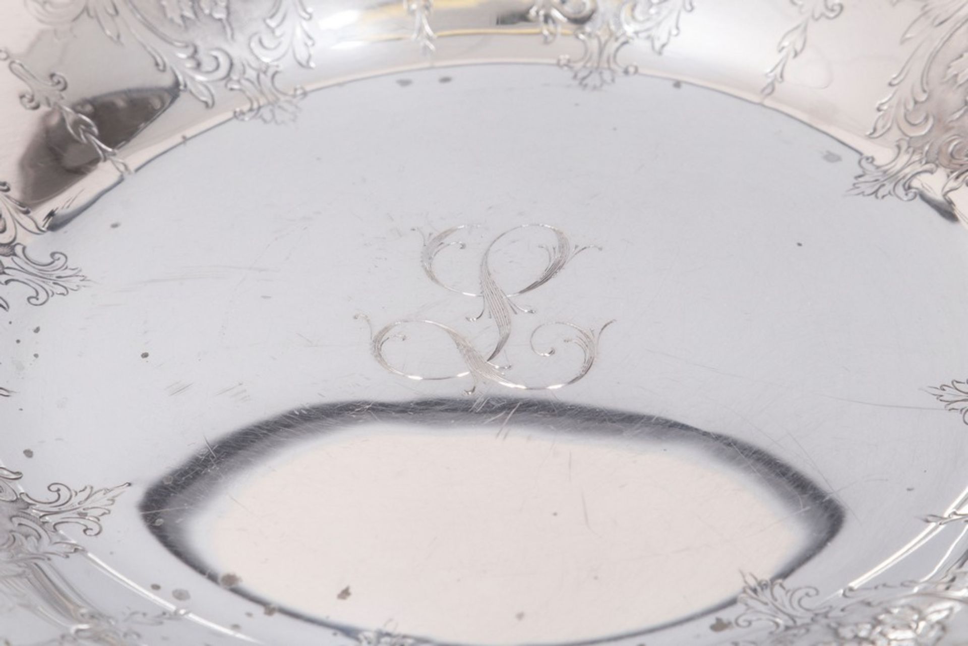Flat bowl, 925 silver, Towle Silversmiths, USA, 1st half of the 20th C. - Image 4 of 8
