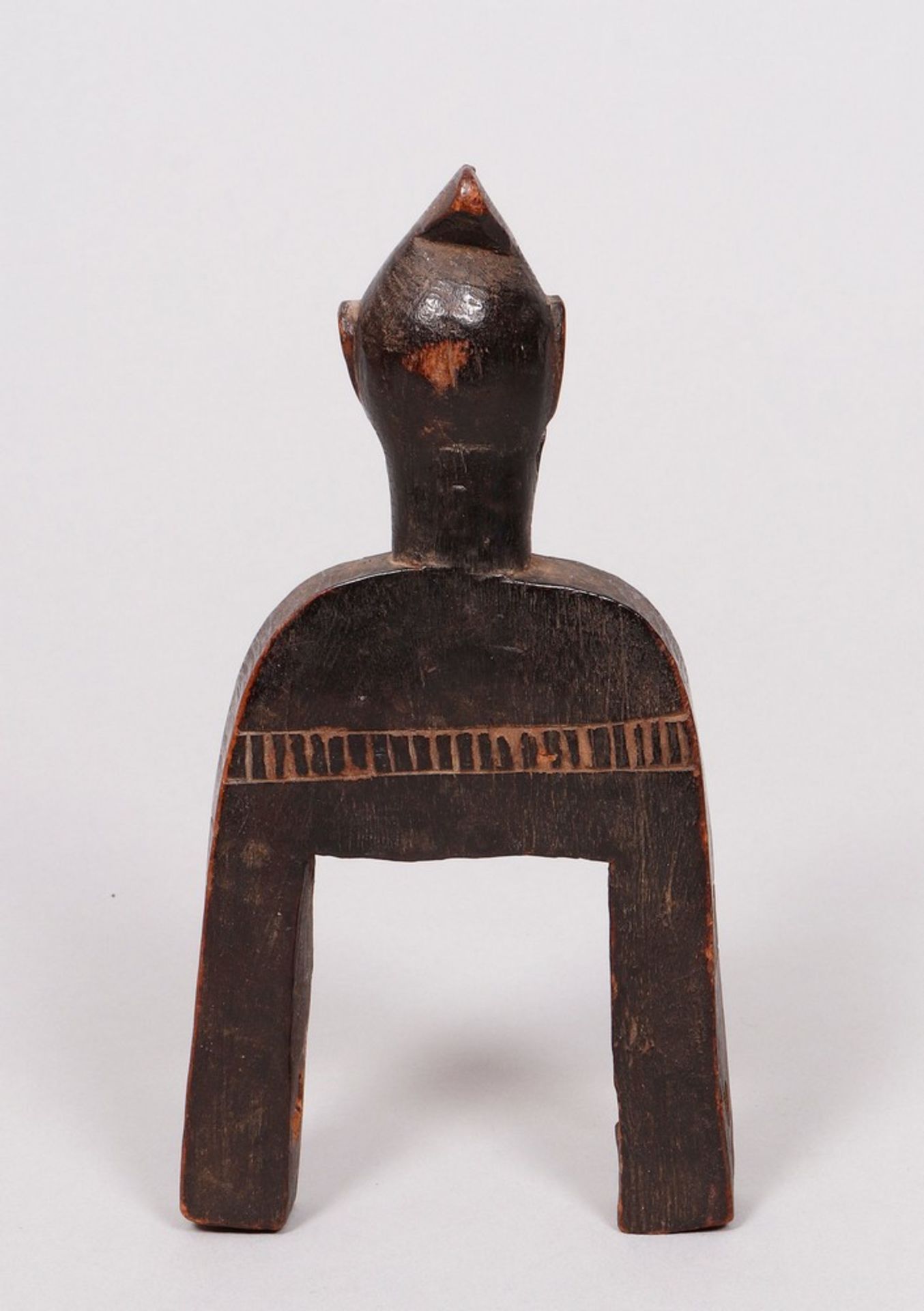 Senufo-Webrollenhalter, Elfenbeinküste, wohl 1. H. 20.Jh.  - Bild 4 aus 4