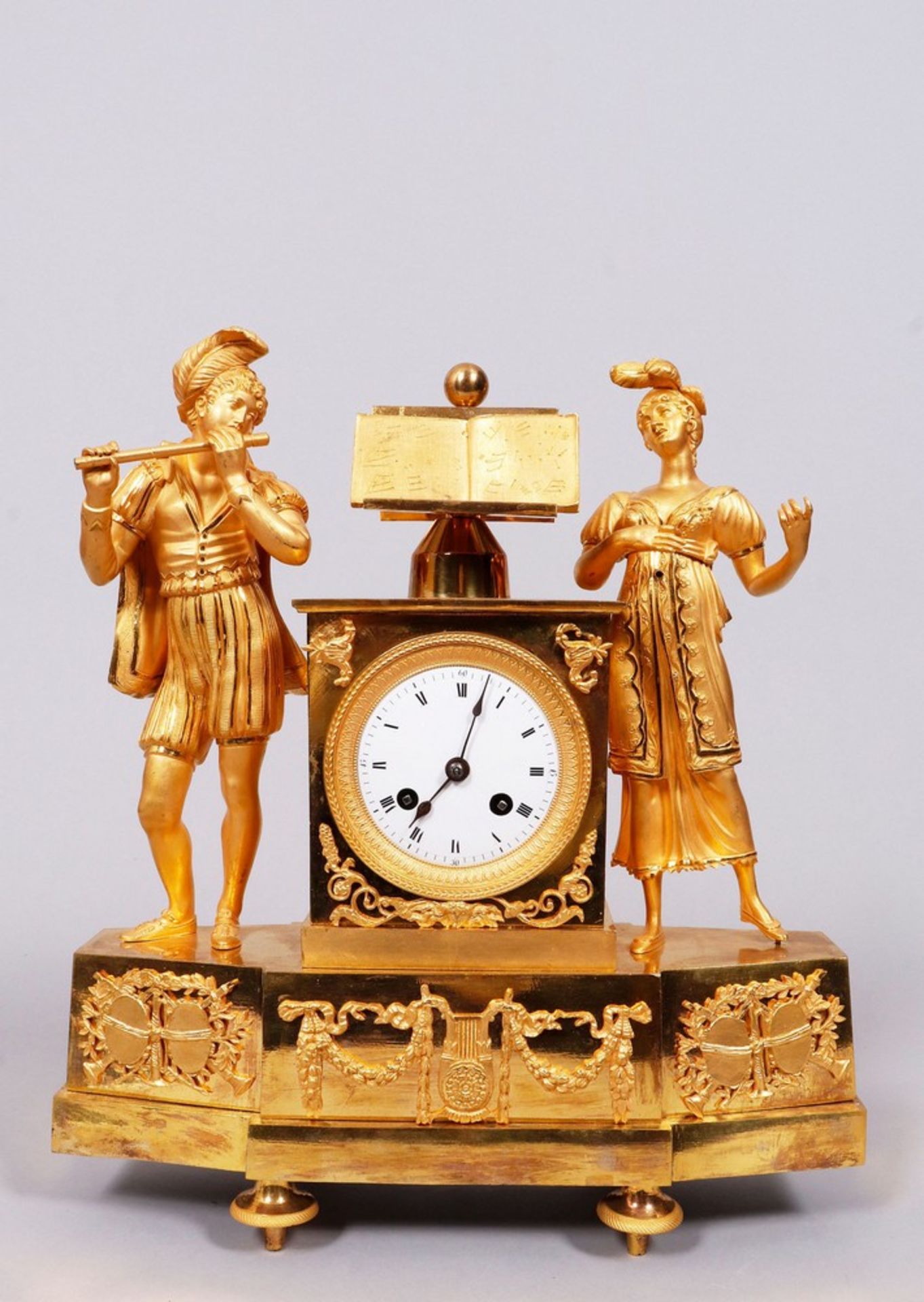 Empire-Pendule, Frankreich, um 1810/20 