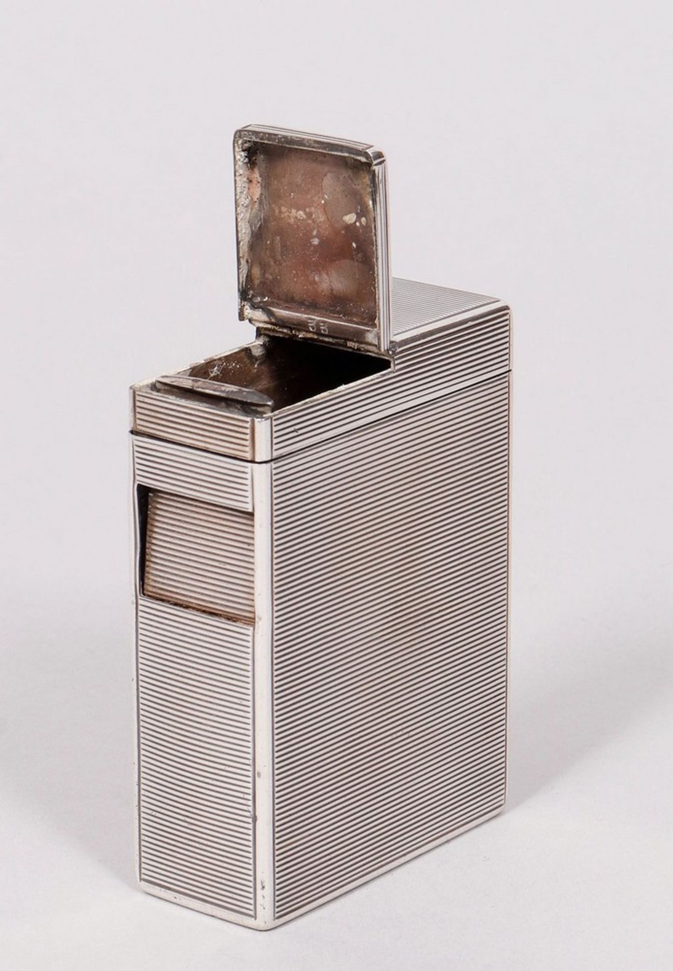 Cigarette box, 925 silver, Franz Johann jr., Schwäbisch Gmünd, 1st half 20th C. - Image 3 of 4