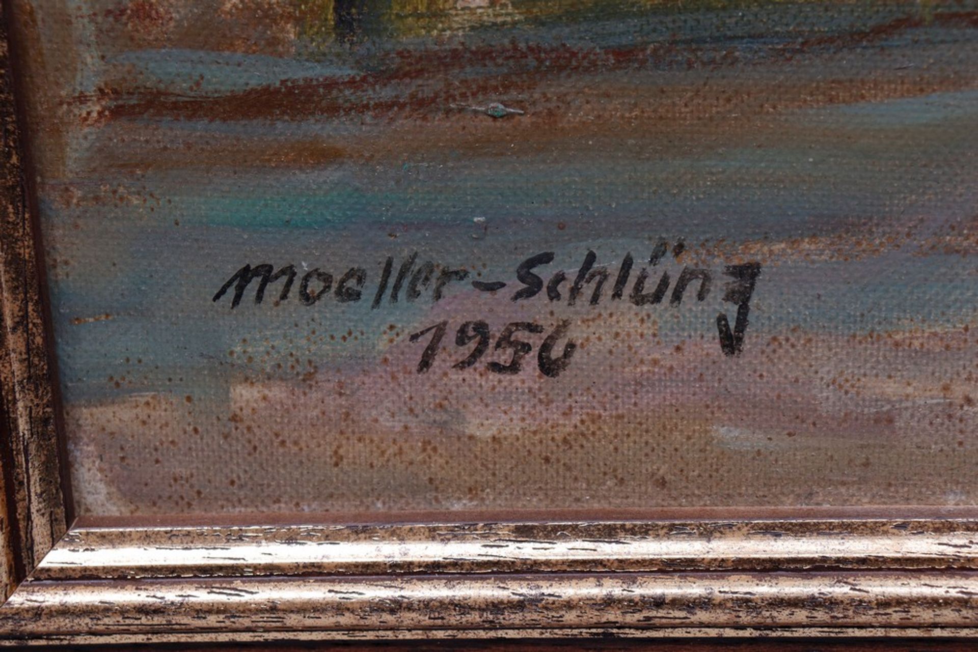 Fritz Moeller-Schlünz (1900, Schwaan - 1990, Lübeck) - Image 3 of 4