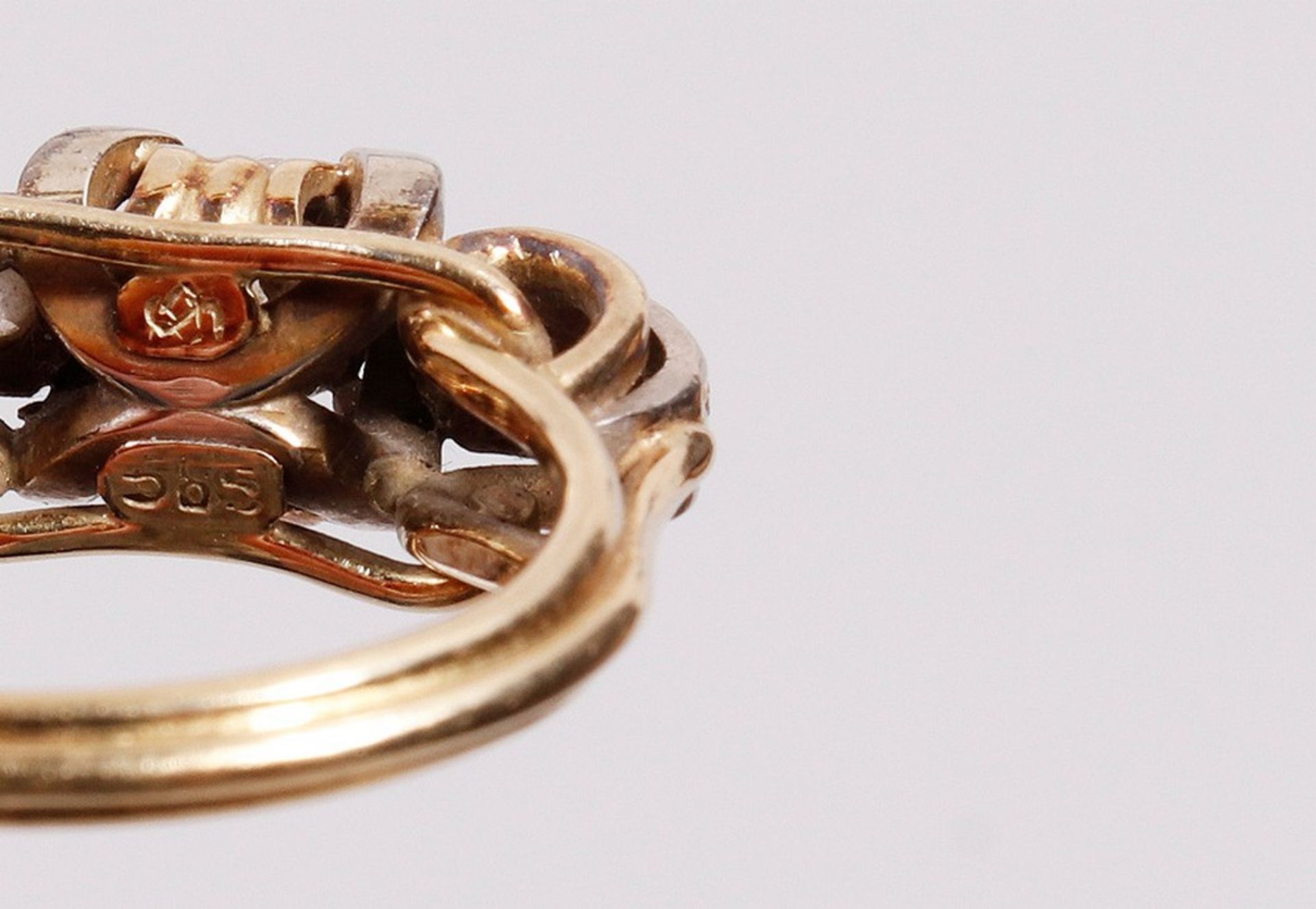Art Deco ring, 585 gold, 1920s/30s - Image 4 of 4