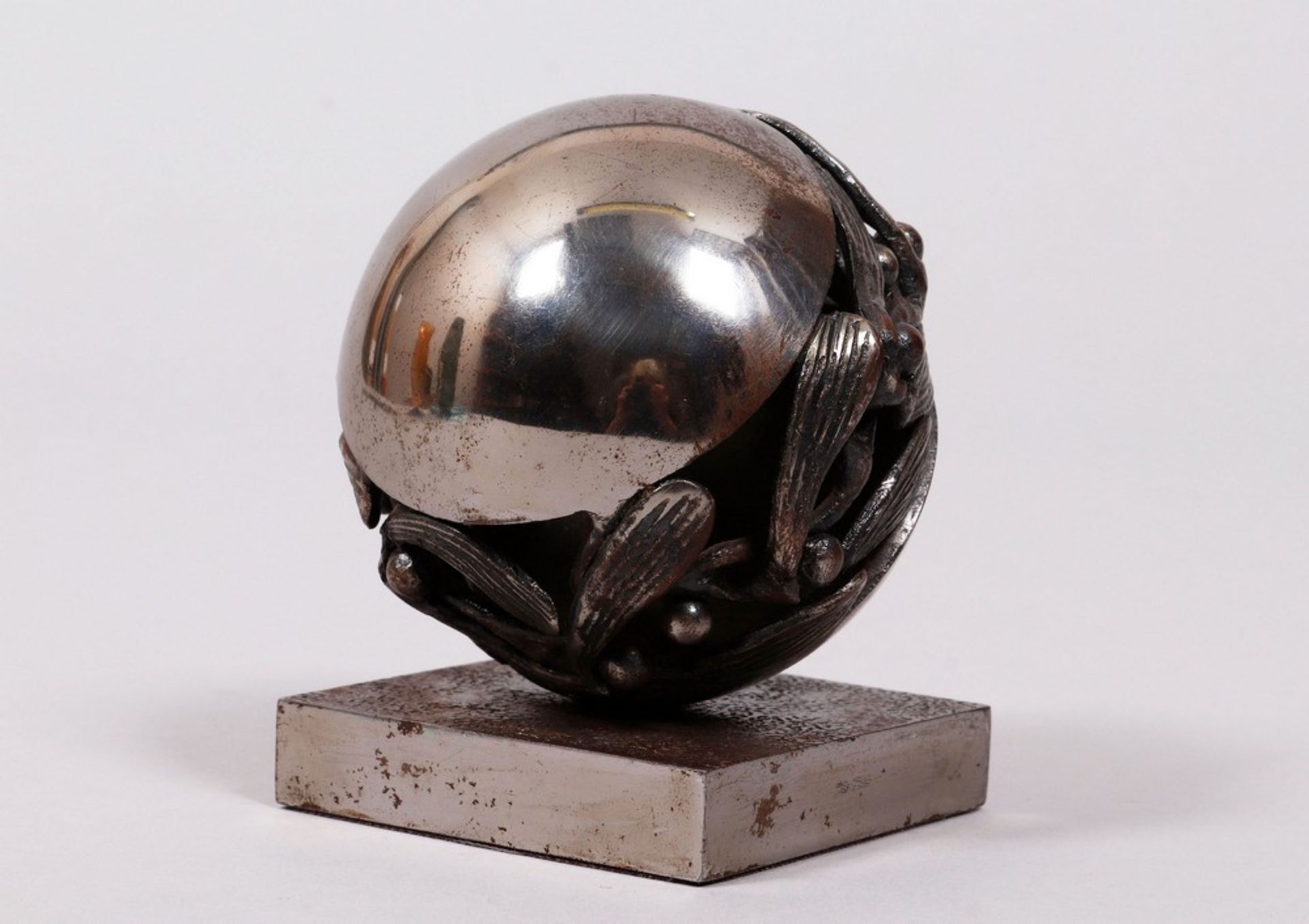 Art Deco paperweight, Edgar William Brandt (1880, Paris - 1960, Collonge-Bellerive), c. 1920/30 - Image 3 of 4