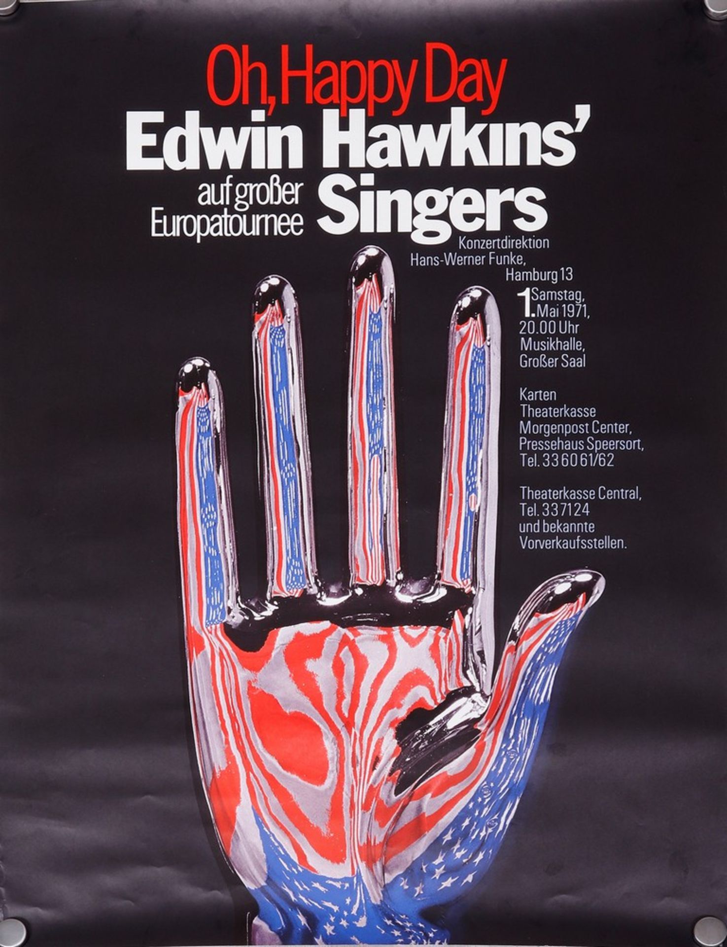 Mixed lot of concert posters, 1960s/70s - Image 4 of 6