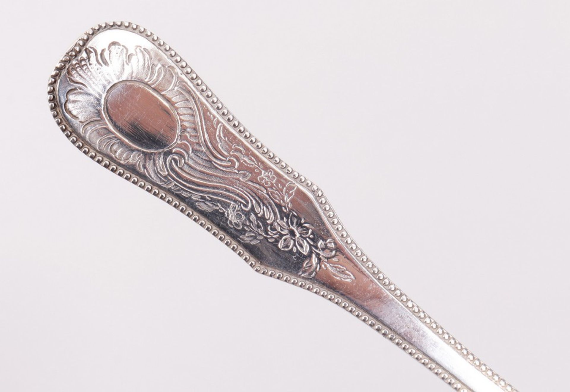 Travel cutlery in case, silver/metal, 18th/19th C. - Image 2 of 4