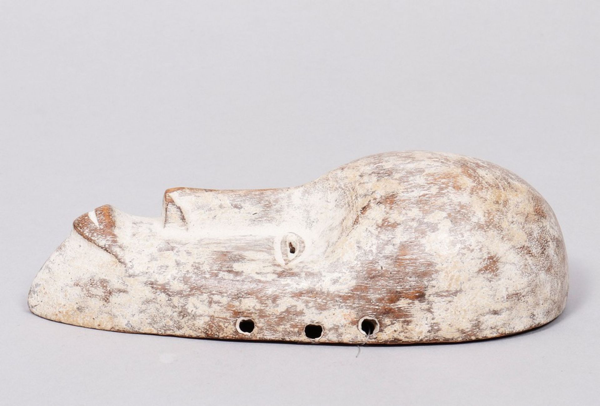 Kleine Lega-Maske (Rega), Zaire, 1. H. 20.Jh.  - Bild 3 aus 4