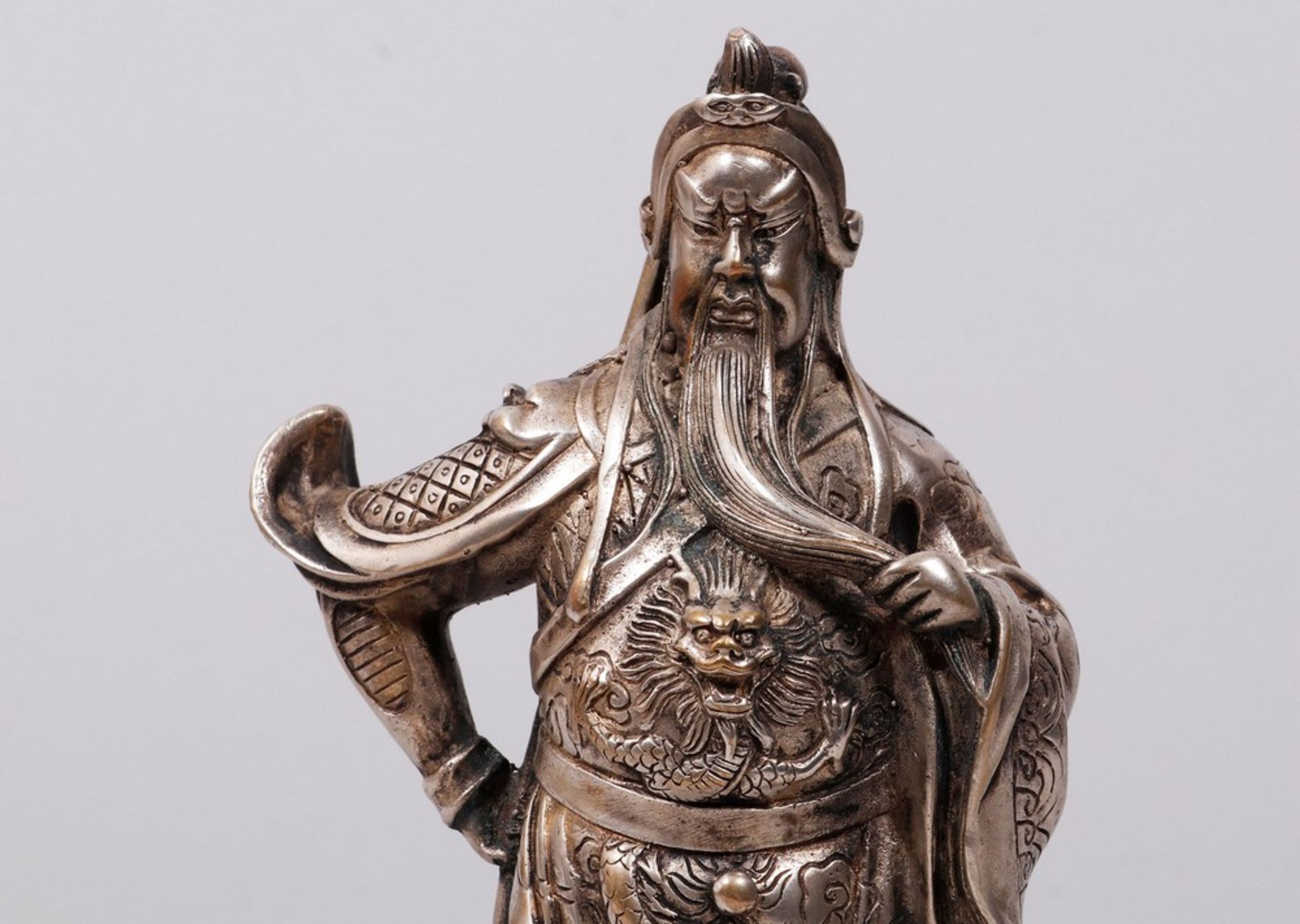 Standing warrior, China, 20th C. - Image 2 of 4