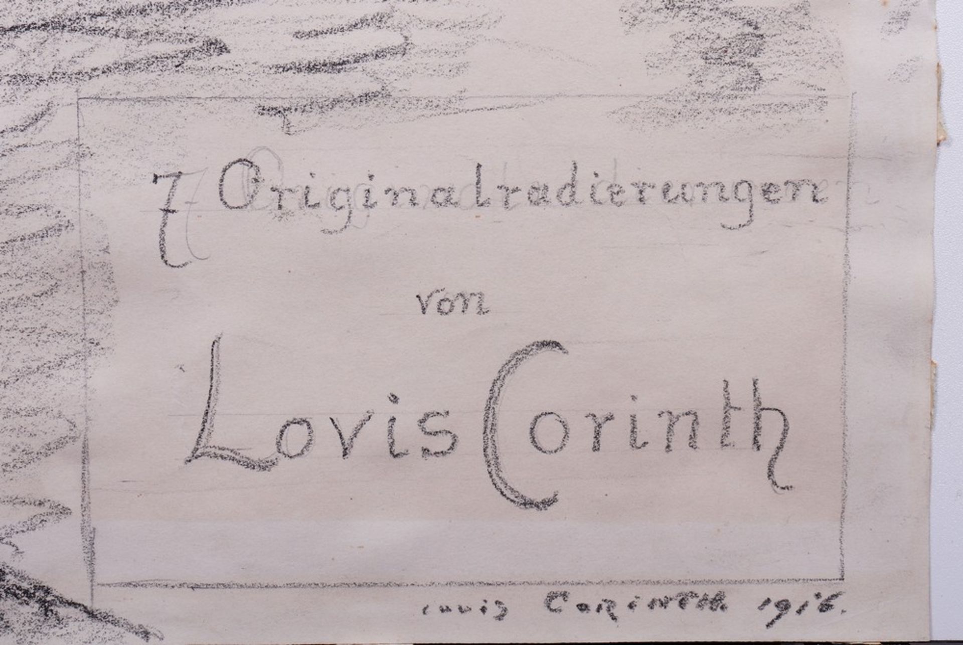 Lovis Corinth (1858 in Tapiau, Russland - 1925 in Zandvoort, Niederlande) - Bild 4 aus 9