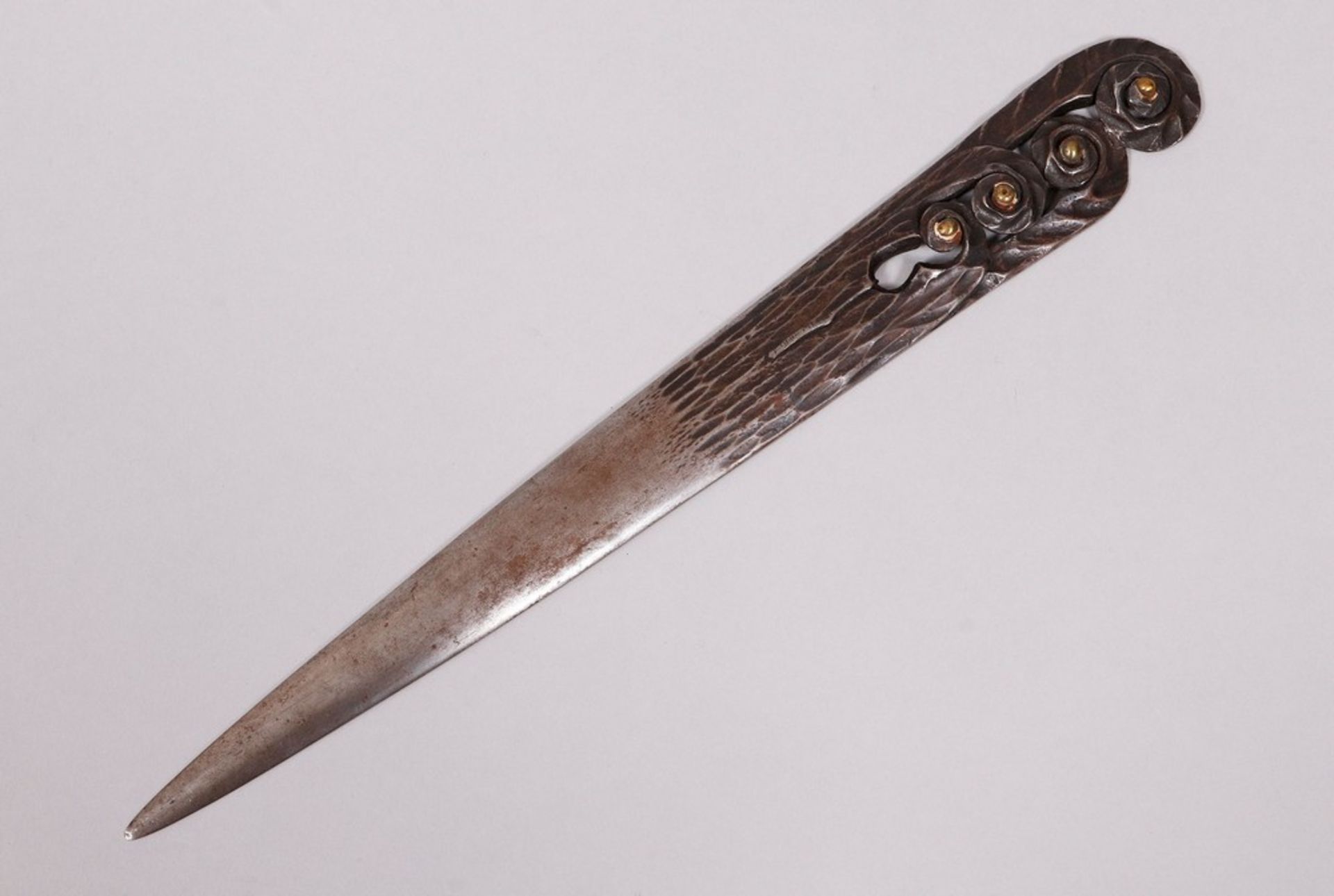 Art Deco letter opener, Edgar William Brandt (1880, Paris - 1960, Collonge-Bellerive), c. 1920/30