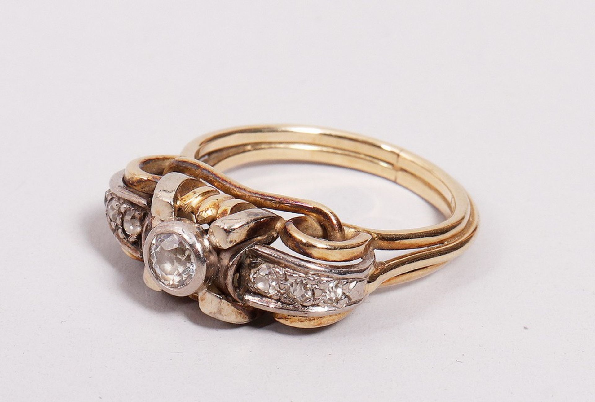 Art Deco ring, 585 gold, 1920s/30s - Image 3 of 4