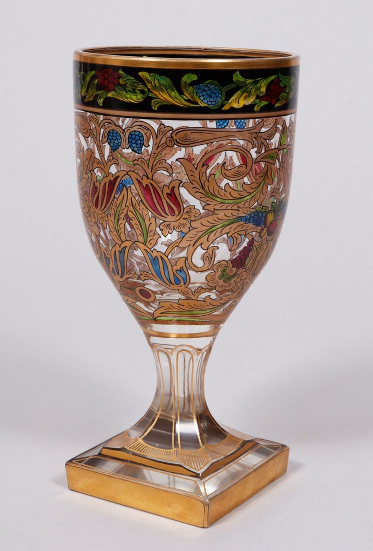 Goblet, probably Steinschönau/Haida, c. 1920