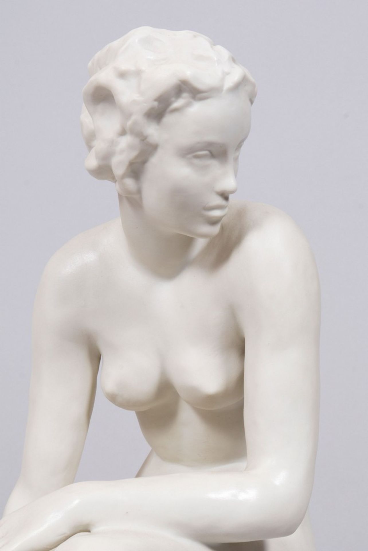 "Hockende", Entwurf Fritz Klimsch (1870, Frankfurt a.M. - 1960, Freiburg), Ausführung Rosenthal, 20 - Bild 7 aus 9