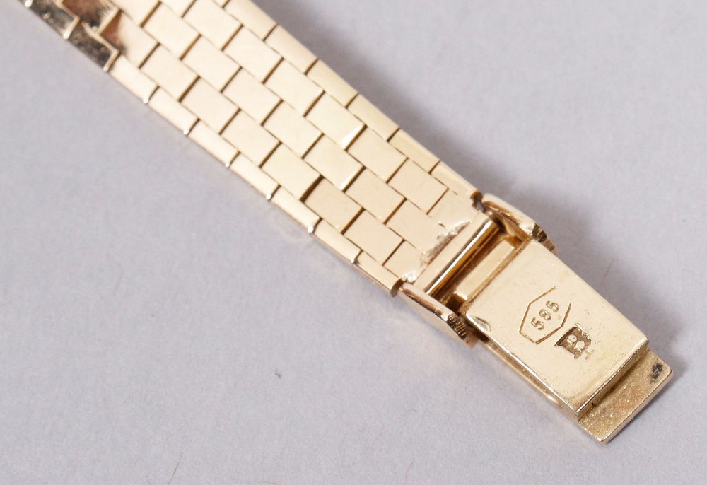 Ladies' wristwatch, 14K/585 gold, Cortébert - Image 5 of 5