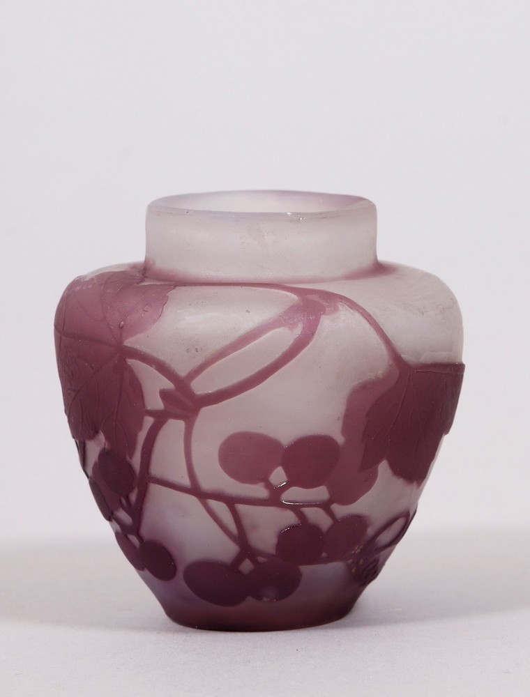 Art Nouveau vase, Emile Gallé, École de Nancy, c. 1900