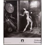 Ausstellungsplakat "Helmut Newton"