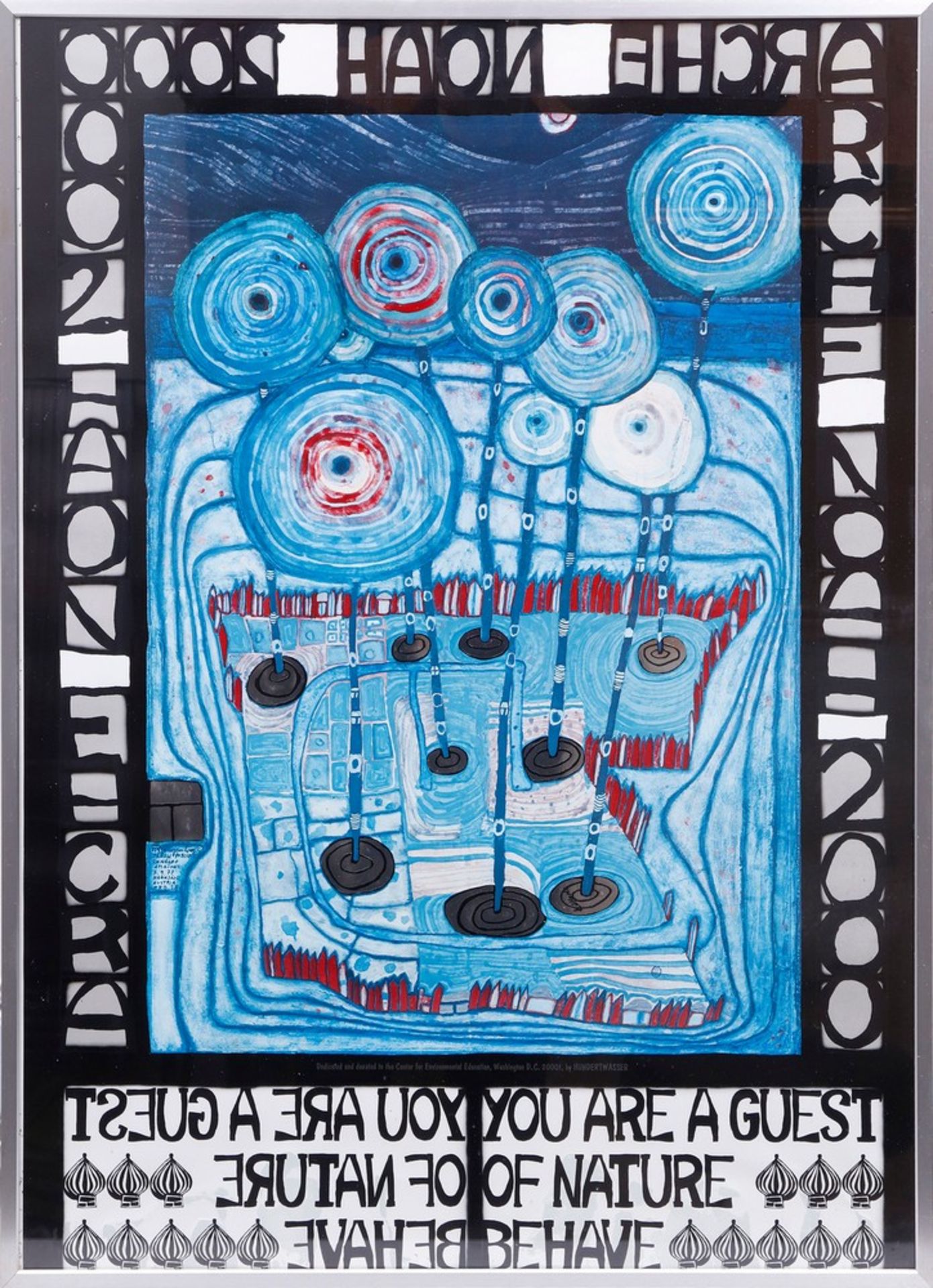 Friedensreich Hundertwasser (1928, Vienna - Brisbane, 2000)