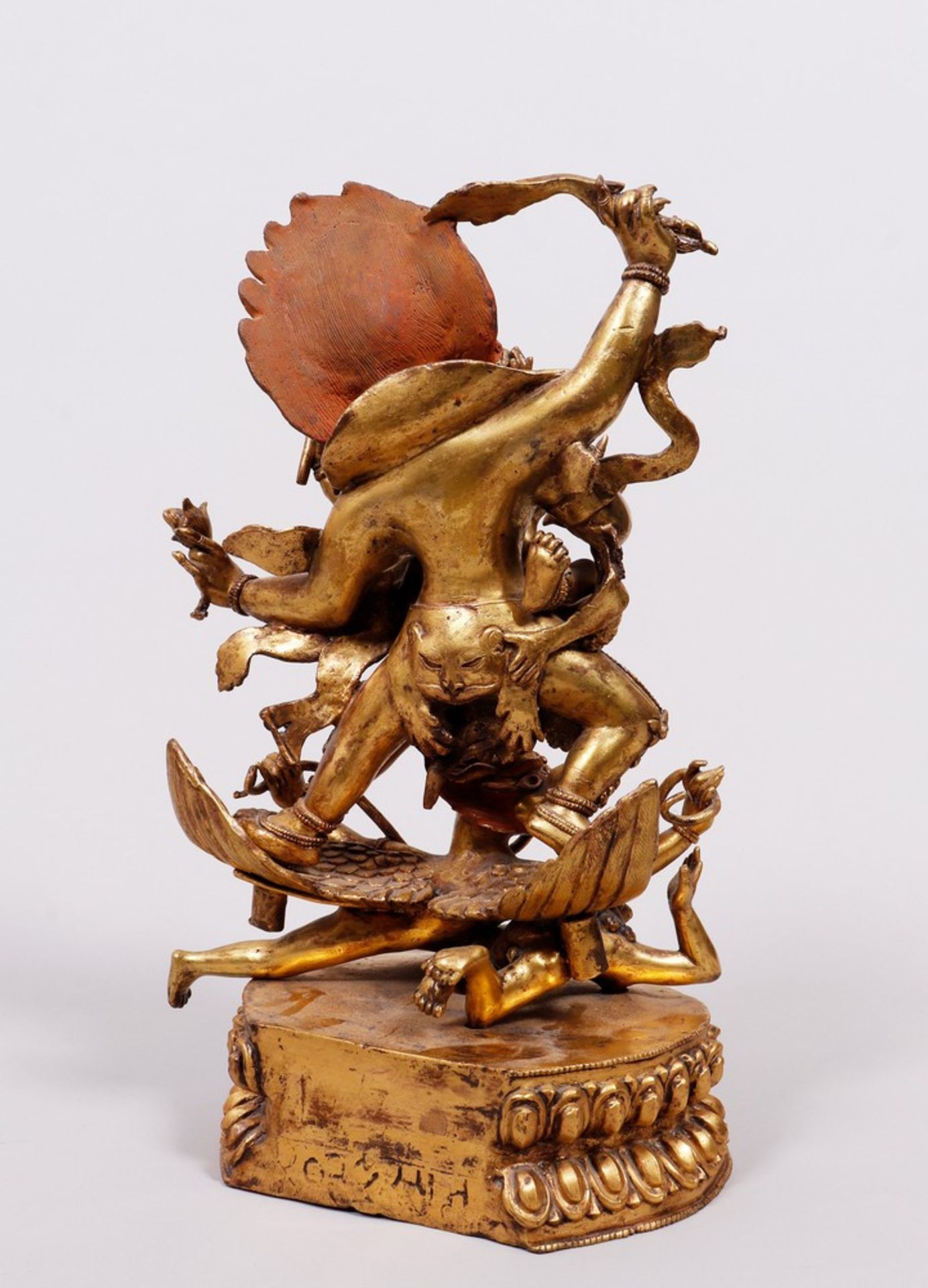 Mahakala, Tibet/Nepal, 19th C. or earlier - Image 4 of 6