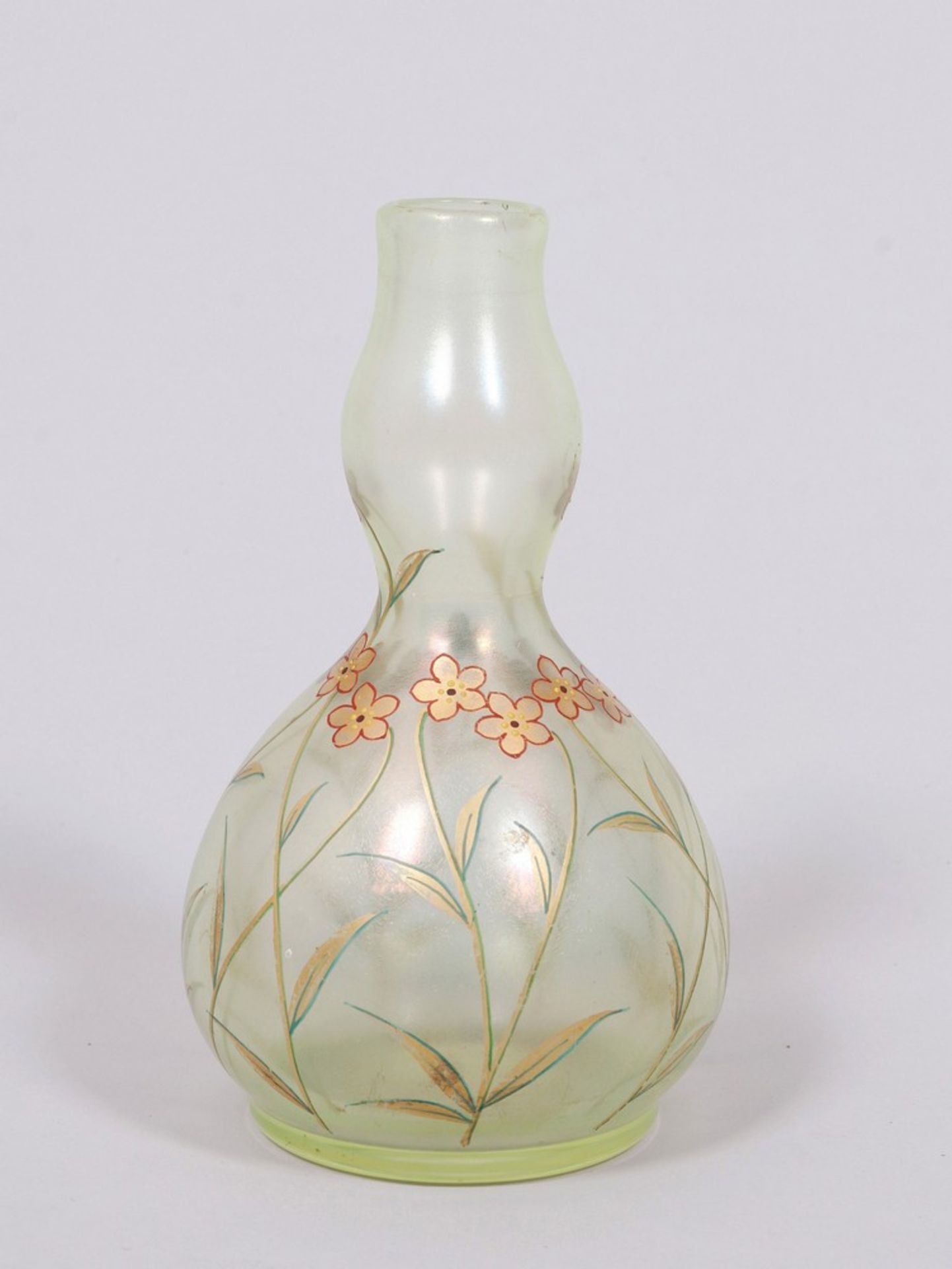 Kleine Jugendstil-Vase, wohl Böhmen, um 1900 