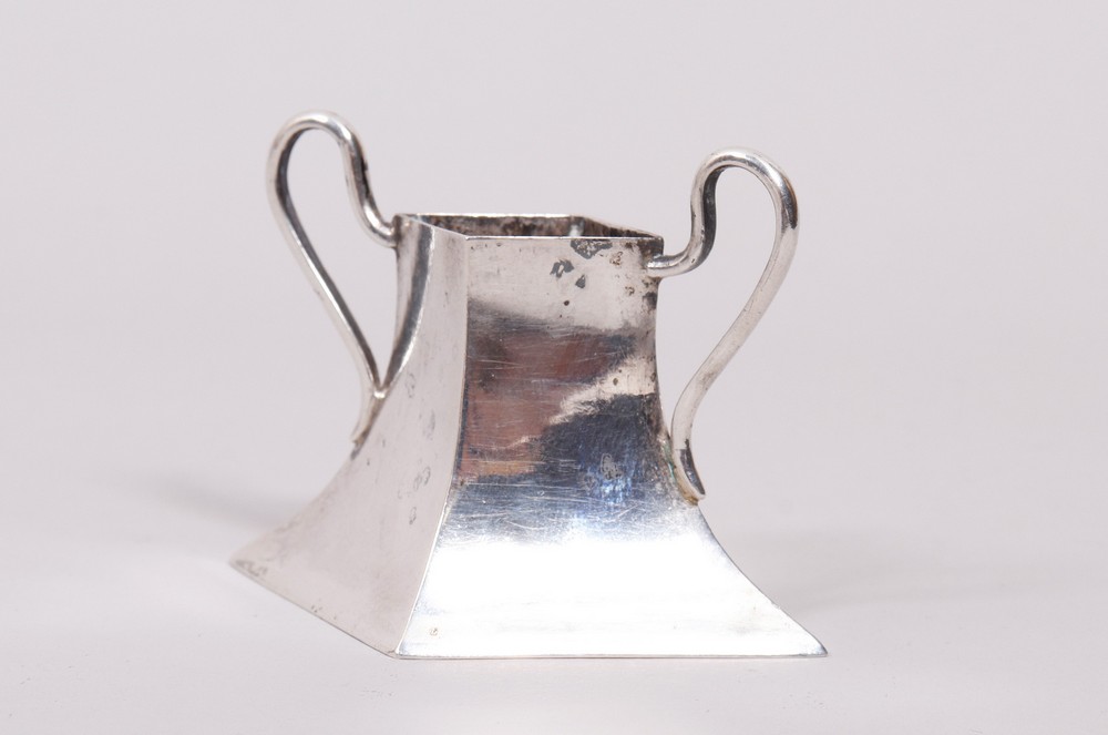 Miniature vase, 925 silver, Wing On & Co., Hong Kong, c. 1900/20 - Image 2 of 3