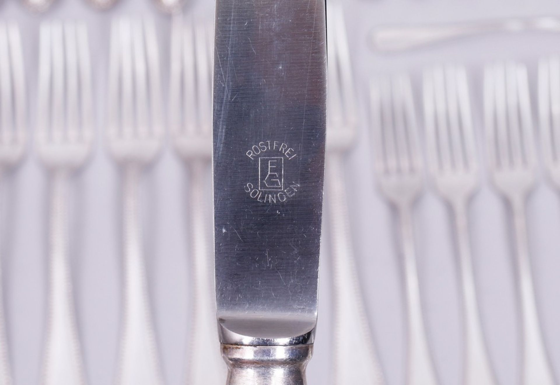 Cutlery, 12 Loth/ 800 silver, including Karl Altermann, Löbau/Koch & Bergfeld/Wilkens & Söhne, Brem - Image 10 of 10