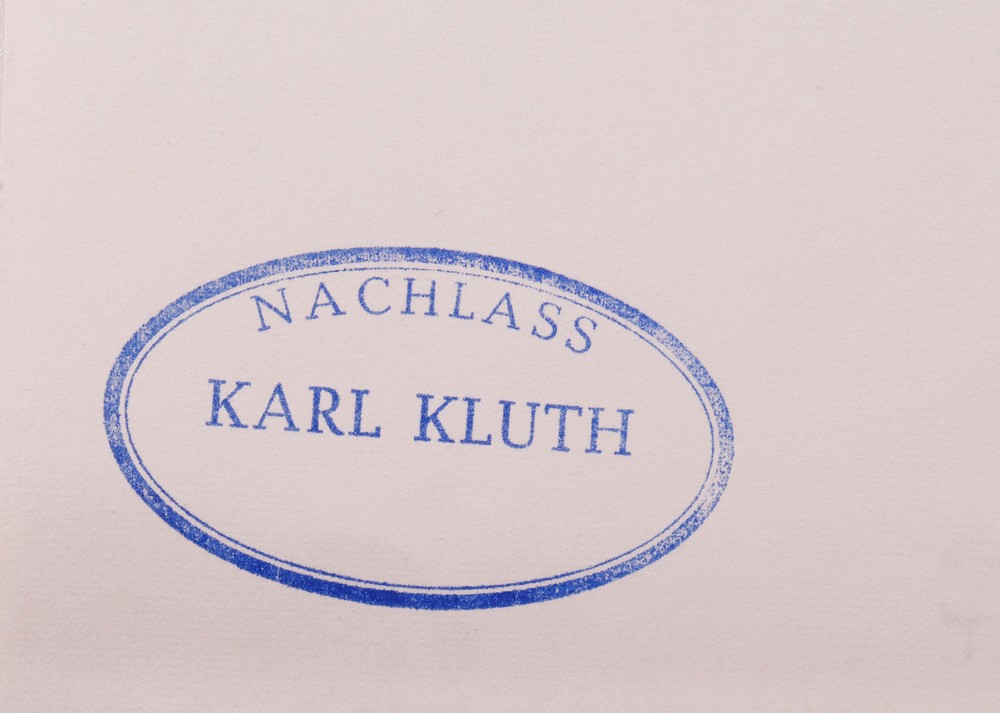 Karl Kluth (Halle/Saale 1898 - Hamburg 1972) - Image 4 of 4