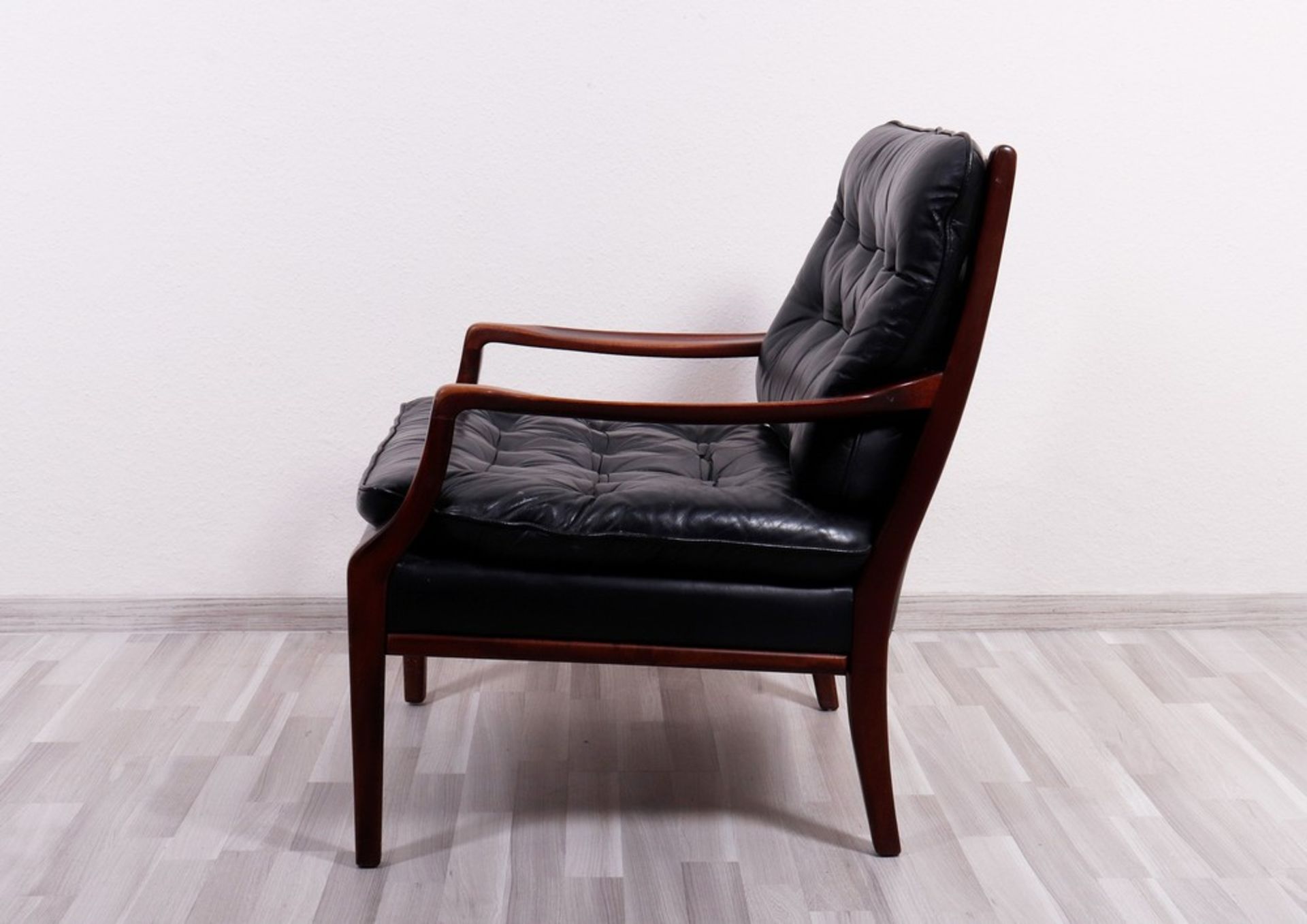 Armchair, probably Scandinavia, 1960s/70s - Image 2 of 3