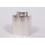 Teedose, 750er Silber, Juwelier Richard Ratfisch, Schwerin, um 1900