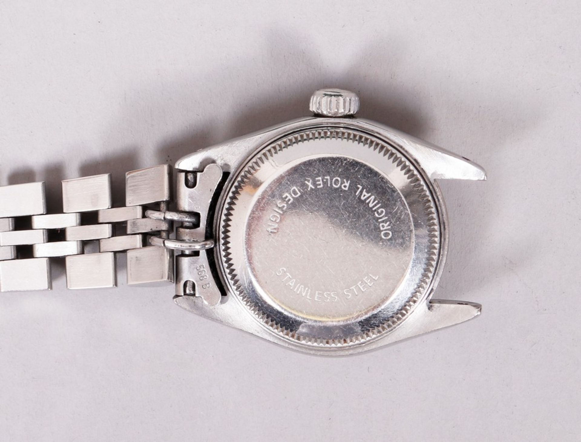 Ladies' wristwatch, Rolex, model "Oyster Perpetual Datejust", 2nd H. 20th C.   - Image 5 of 8