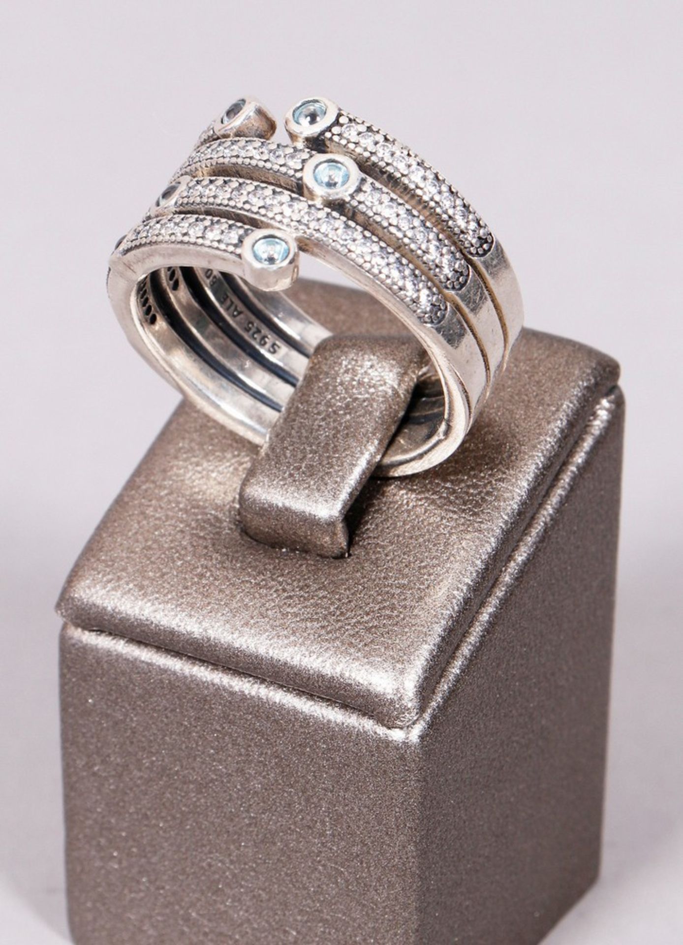 Pandora ring, 925 silver, 20th century