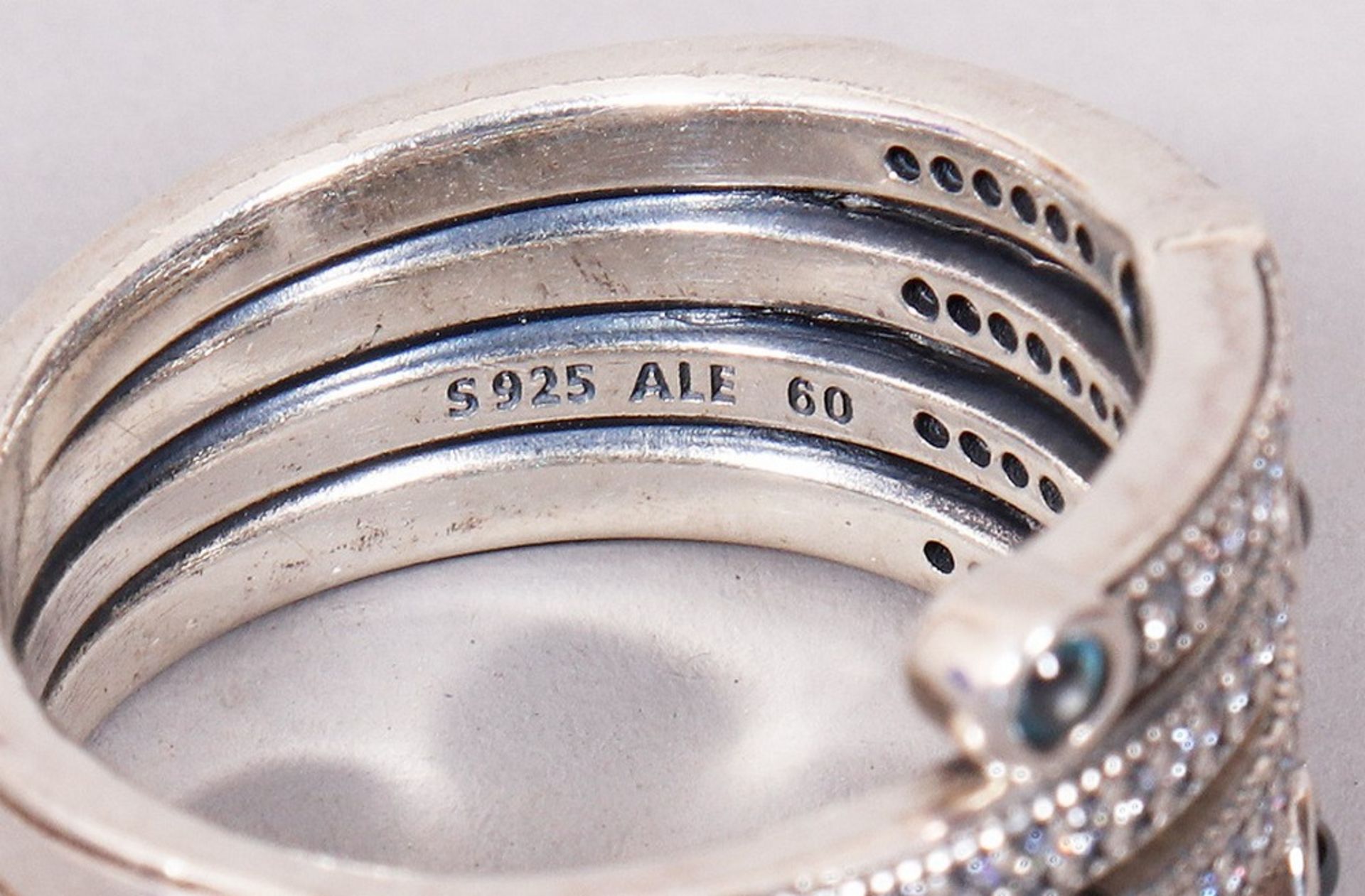 Pandora ring, 925 silver, 20th century - Image 5 of 5