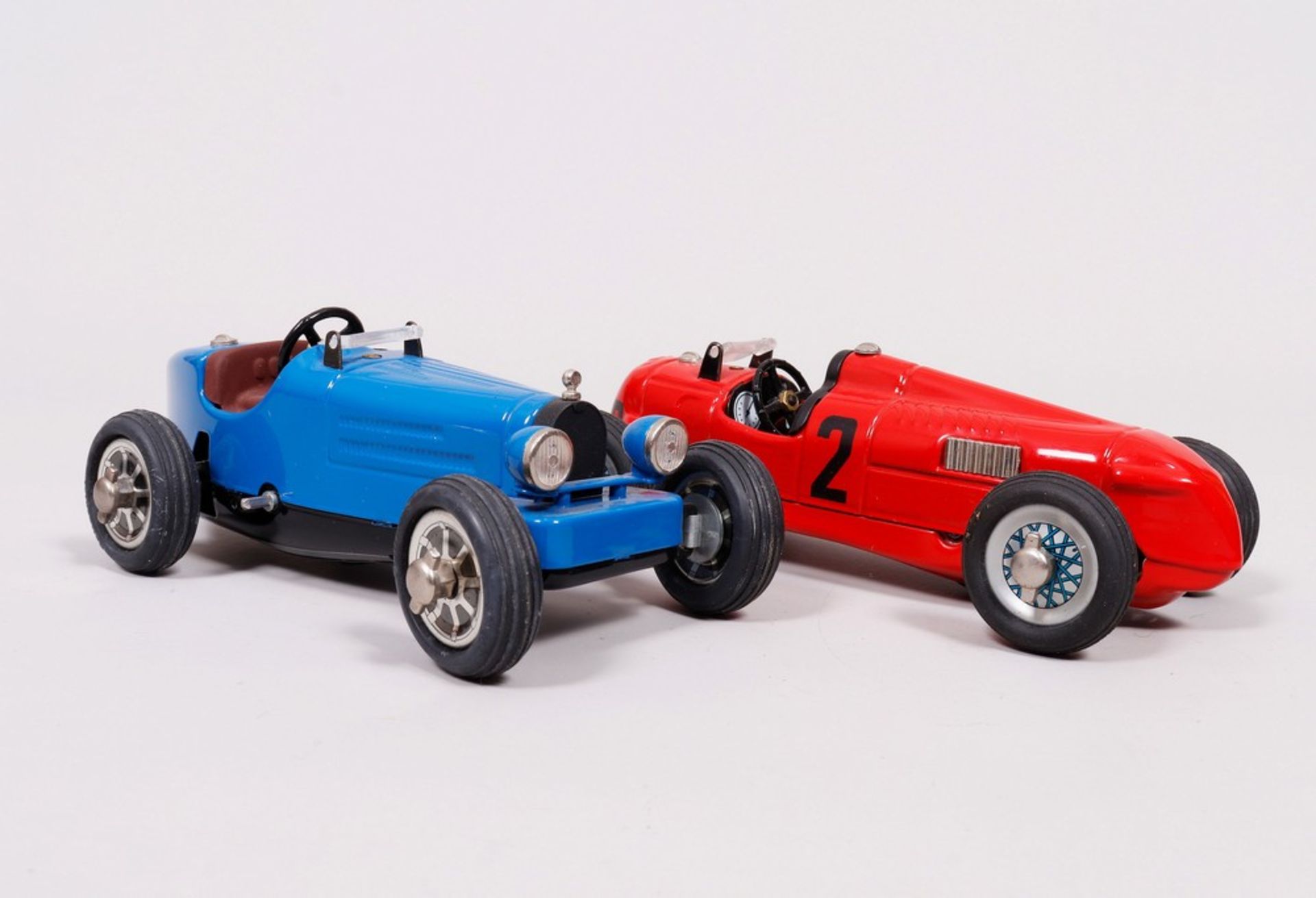 2 model cars, Schuco, 2nd half 20th C.