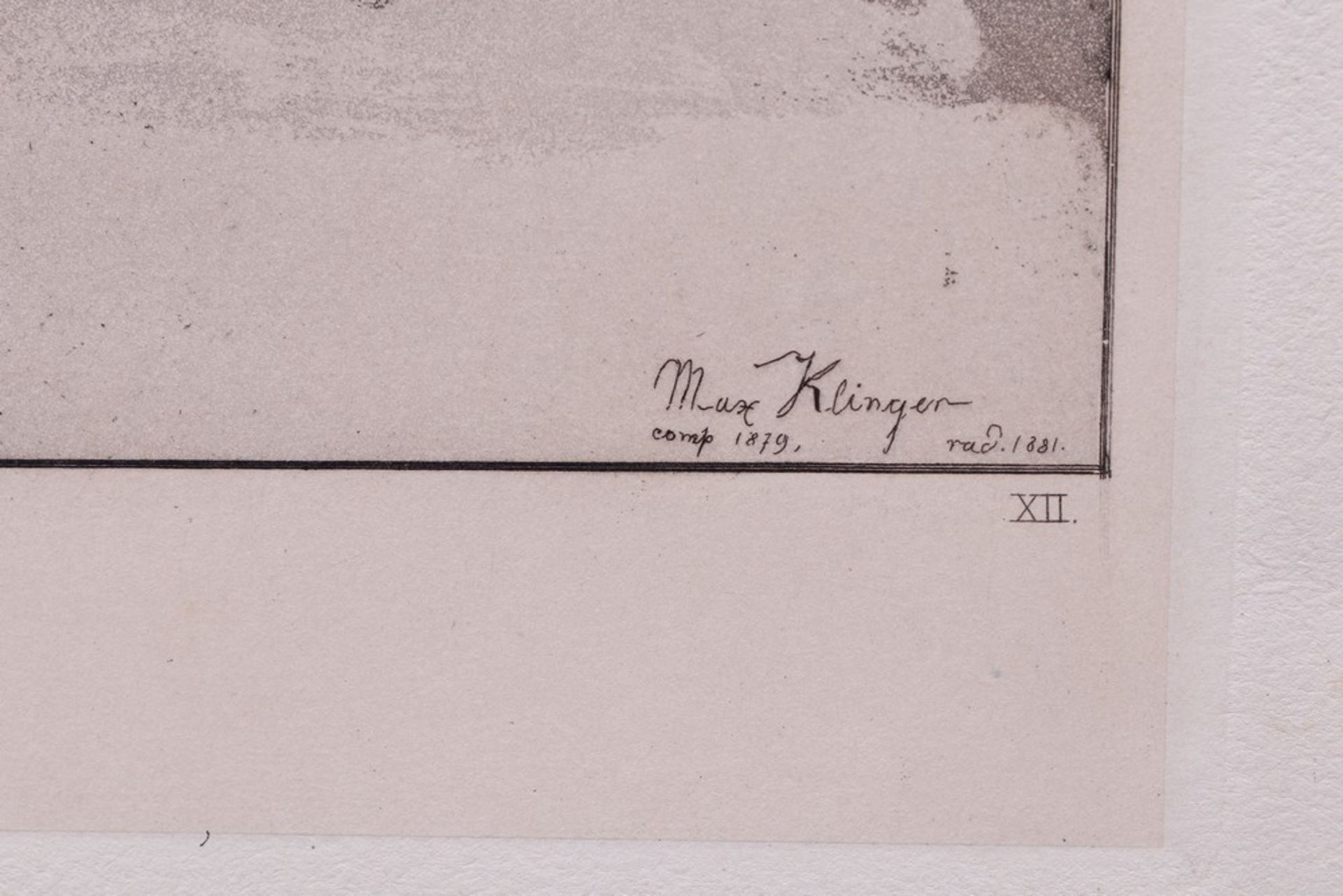 Max Klinger (1857, Leipzig - 1920, Grossjena) - Image 2 of 10