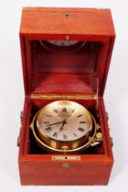 Schiffs-Chronometer in Transportbox, Matthew Norman, England, 20.Jh.