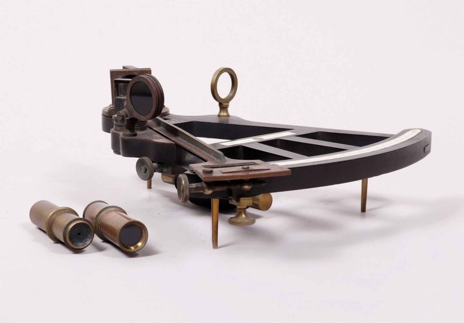Octant in transport box, Spencer Browning & Co., London, early 19th C.