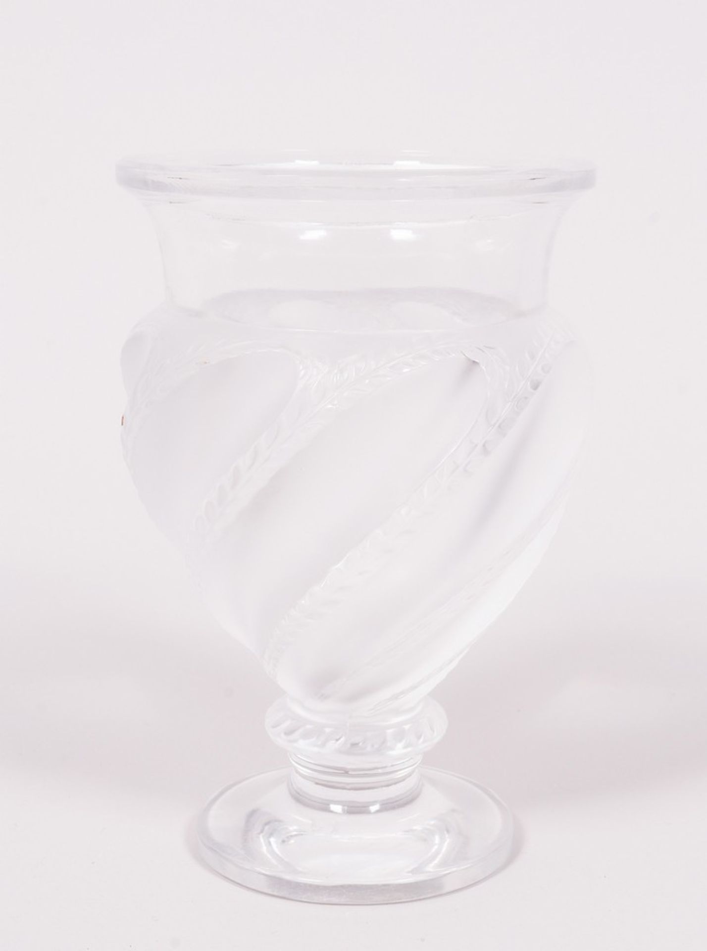 Chalice vase, Lalique, France, 20th C.