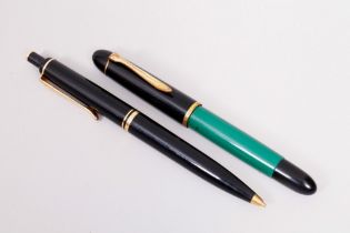 Fountain pen and mechanical pencil, Pelikan, mid 20th C.