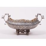 Historicism jardiniere, 900 silver, Türkiye, probably 2nd half 20th C.