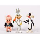 3 Looney Tunes comic characters, Warner Bros. Seven Arts Inc./R. Dakin & Co., USA/Hong Kong, 1968/6