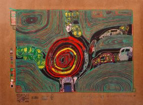 Friedensreich Hundertwasser (1928, Wien - 2000, vor Brisbane)