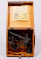 Sextant in Transportbox, Russland, 1970er Jahre