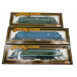 3x Mainline 'OO' Gauge Diesel Locomotive BR Blue & BR Green - All boxed (3)