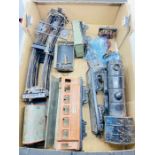 A collection of Tinplate Gauge 1 Railway - All as found, parts missing for restoration. includes a