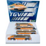 Jouef 'HO' Scale TGV High Speed Train Set 4x Car - Boxed