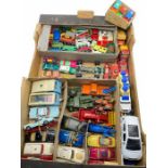 Good selection of unboxed playworn diecast vehicles - To include: Lesney, Huskey, Hot Wheels,