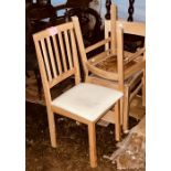 A set of three recent kitchen chairs (3)